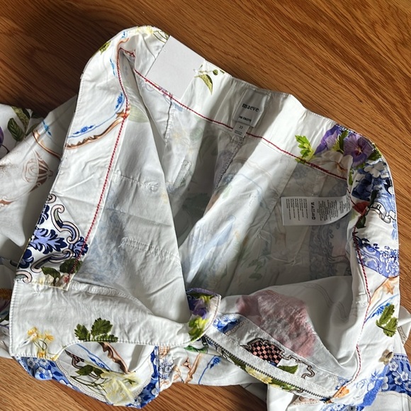 Anthropologie The Colette Cropped Wide-Leg Pants Size 33 NWT - Picture 9 of 16